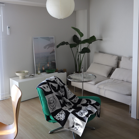 Cat Bingo Mini Blanket